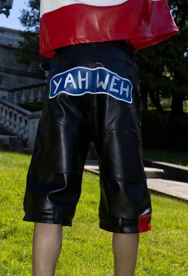 YHW LEATHER shorts