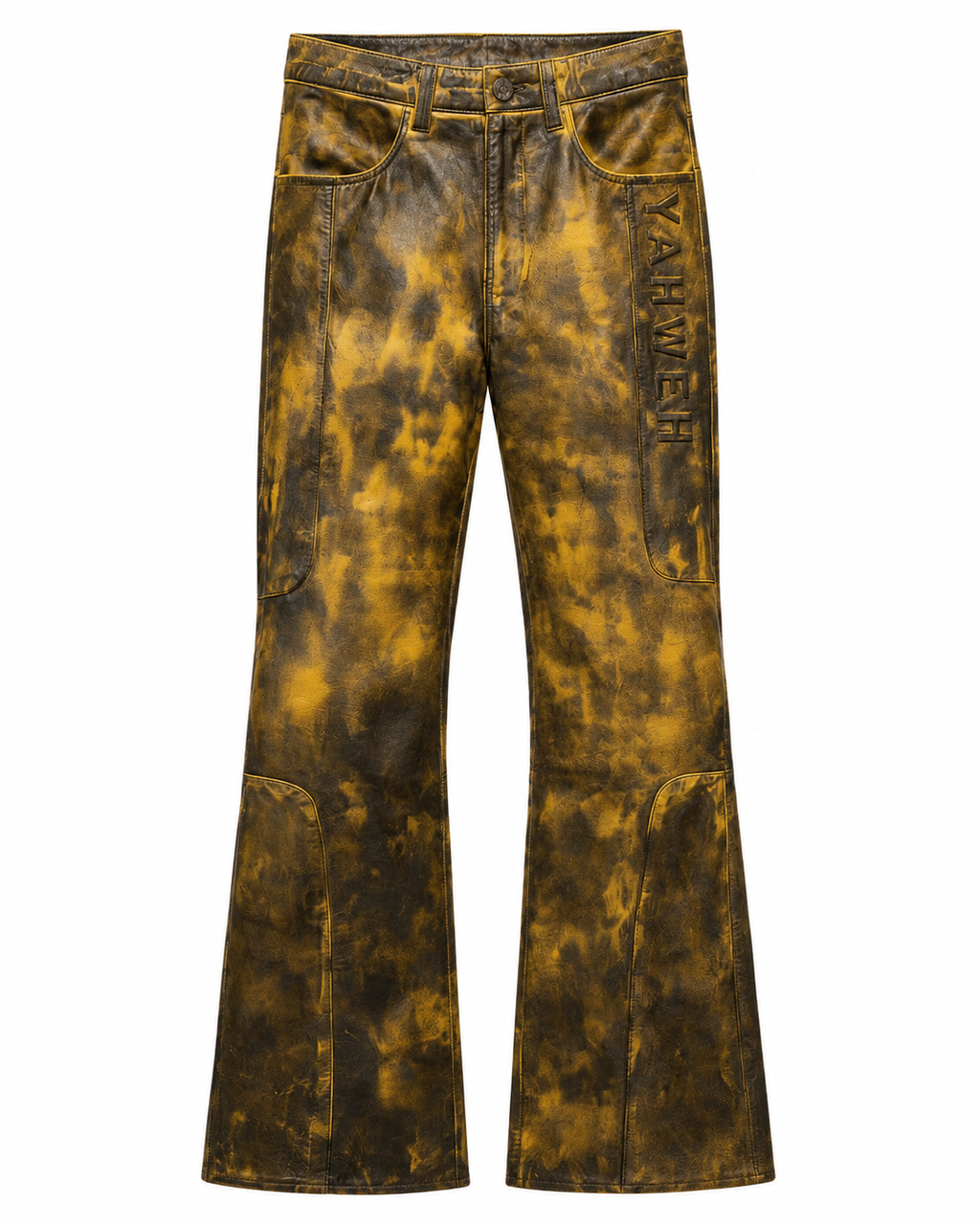 CAN NOT BE HIDDEN LEATHER PANTS