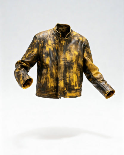 CAN NOT BE HIDDEN LEATHER JACKET