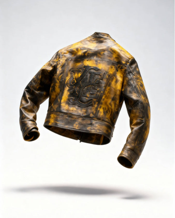 CAN NOT BE HIDDEN LEATHER JACKET