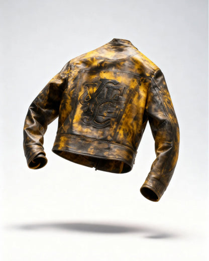 CAN NOT BE HIDDEN LEATHER JACKET