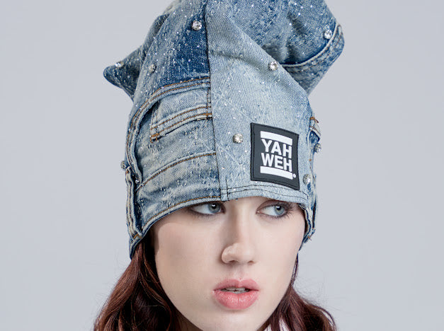 Yahweh Rhine Stone Beanie